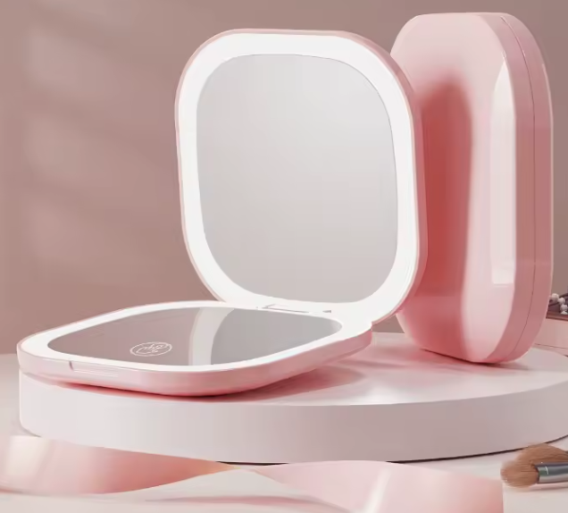 Mini LED Folding Makeup Mirror