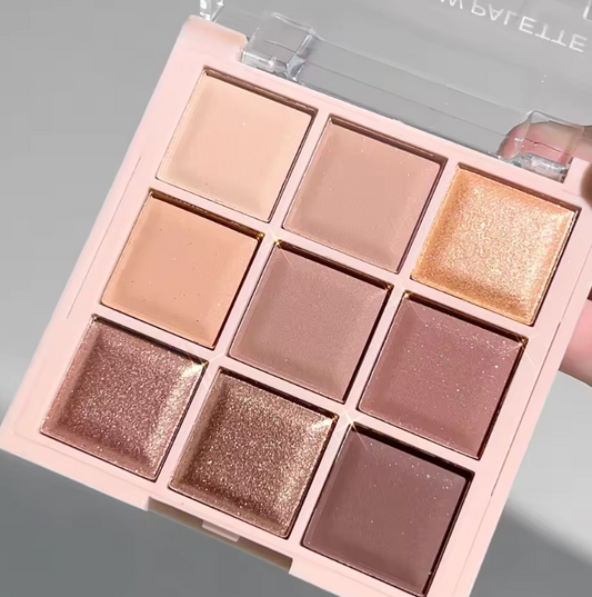Cute Nude Glitter Eyeshadow Palette