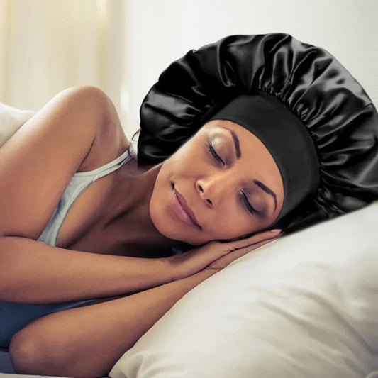 Satin Hair Bonnet – Beauty Sleep for Your Hair!