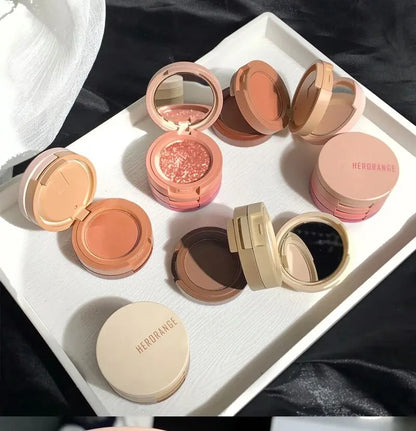 Warna Cute Nude Glitter Eyeshadow Palette