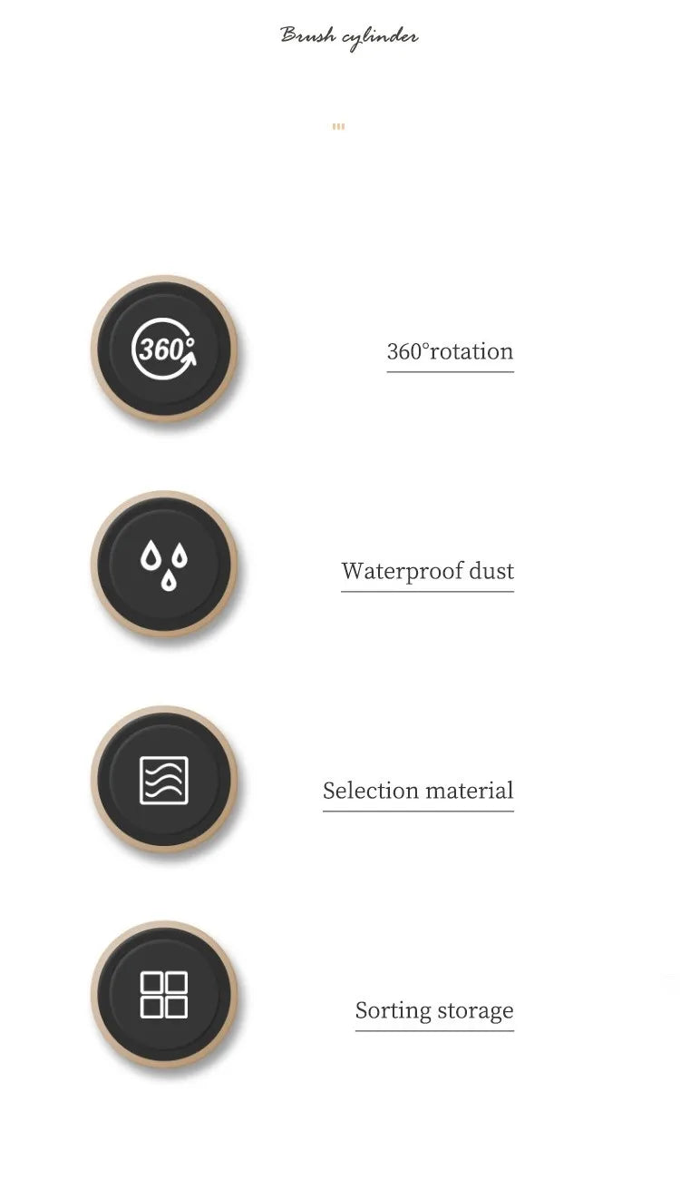 Rotating Makeup Brush Holder