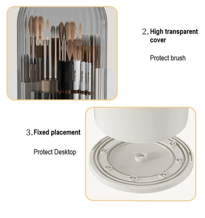 Rotating Makeup Brush Holder