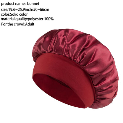 Satin Hair Bonnet – Beauty Sleep for Your Hair!