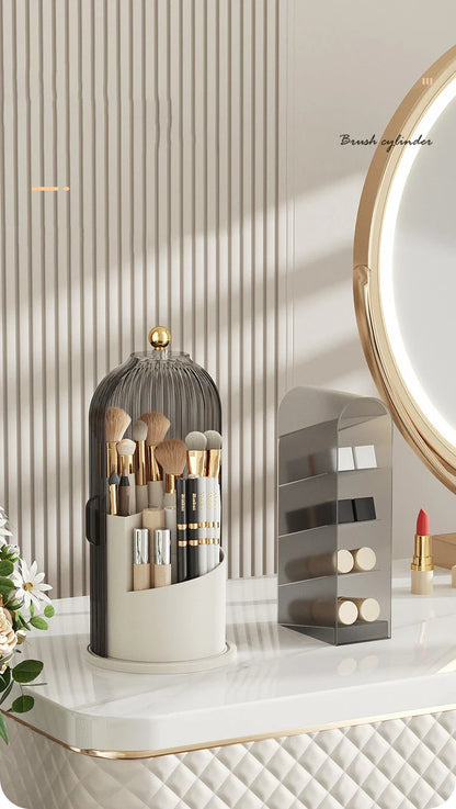 Rotating Makeup Brush Holder