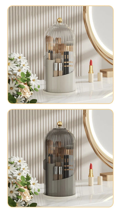 Rotating Makeup Brush Holder