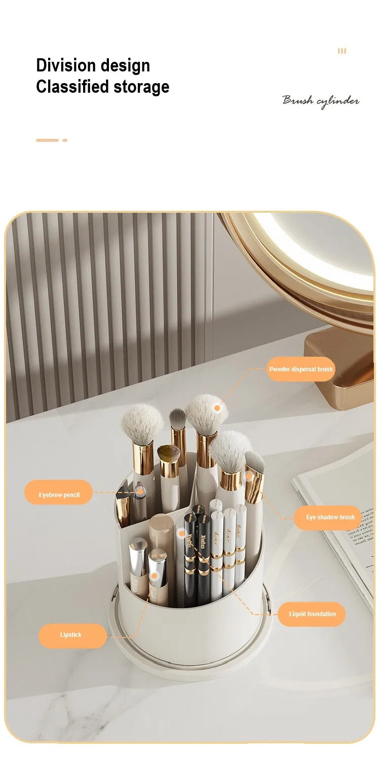Rotating Makeup Brush Holder