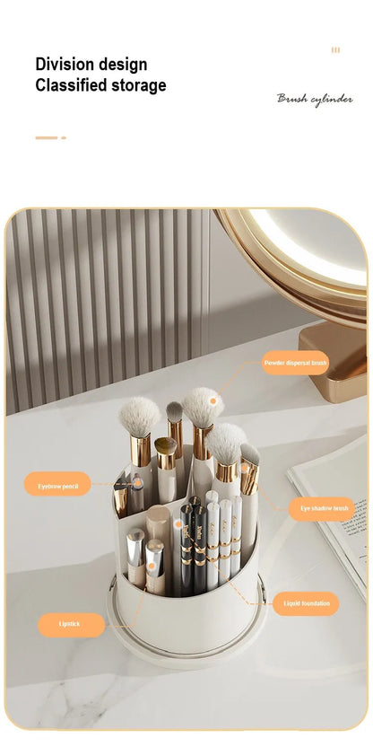Rotating Makeup Brush Holder