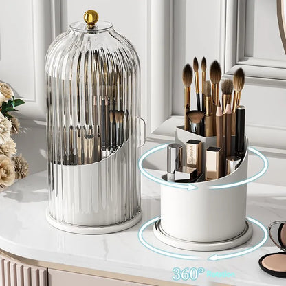 Rotating Makeup Brush Holder