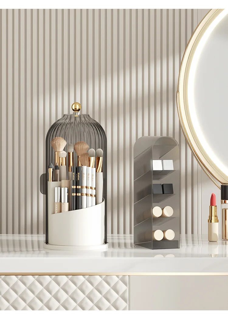 Rotating Makeup Brush Holder