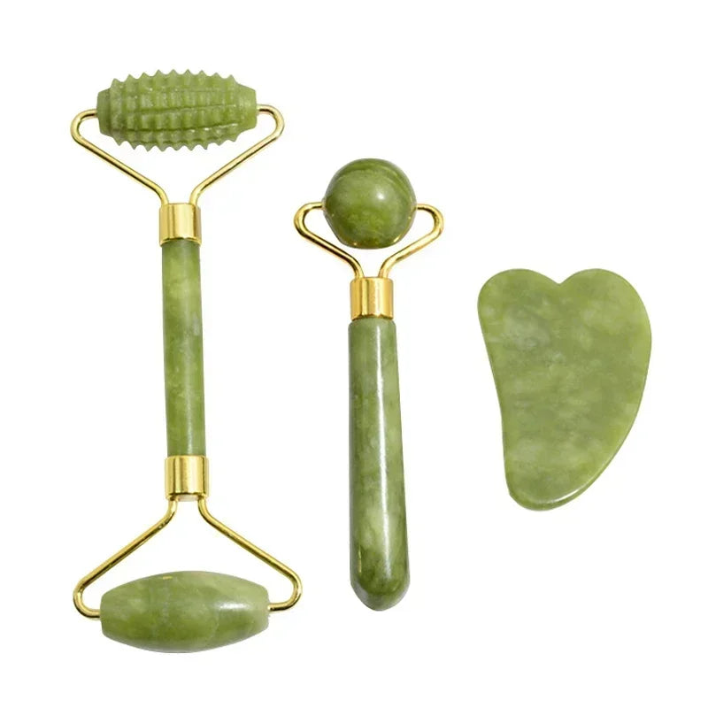 Natural Jade Roller & Gua Sha