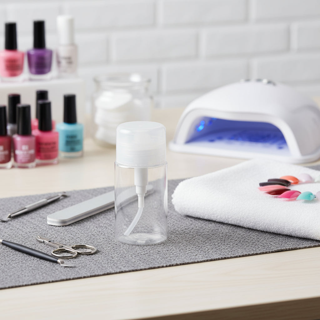 Nail Refillable Press Pump Bottles