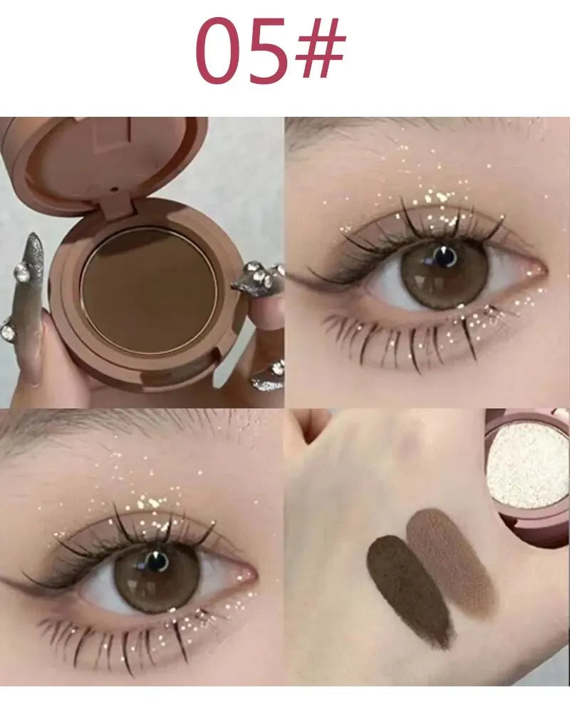 Warna Cute Nude Glitter Eyeshadow Palette