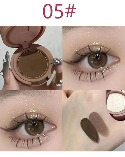 Warna Cute Nude Glitter Eyeshadow Palette