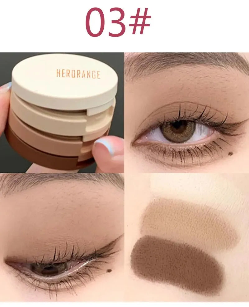 Warna Cute Nude Glitter Eyeshadow Palette