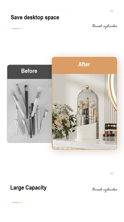 Rotating Makeup Brush Holder