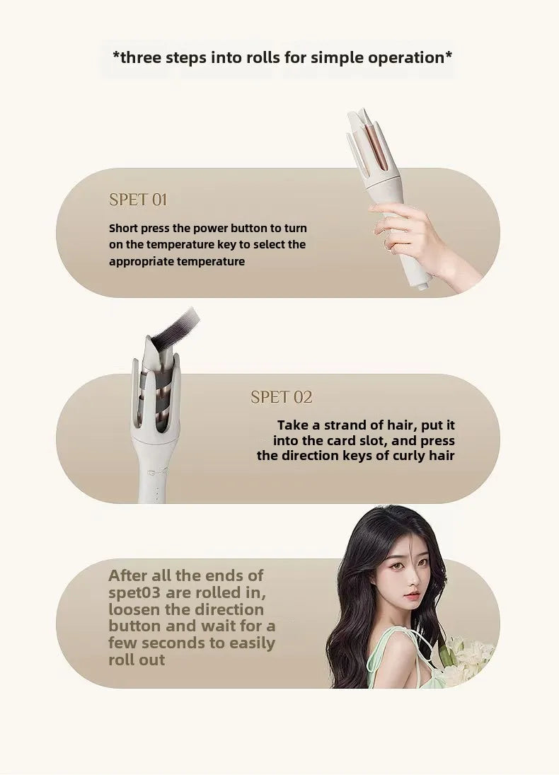 Lumiskin Hair Curler