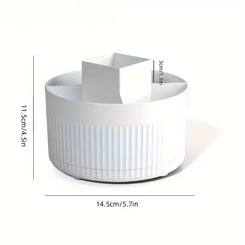 360° Rotating Makeup Organizer